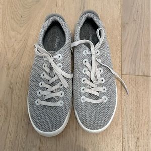 Allbirds grey mens tennis shoes-size 9-9.5